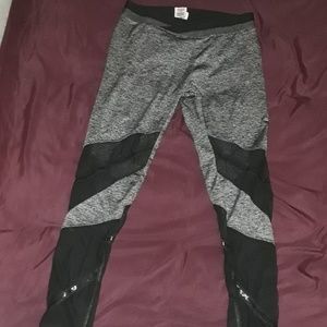 Grey running leggings